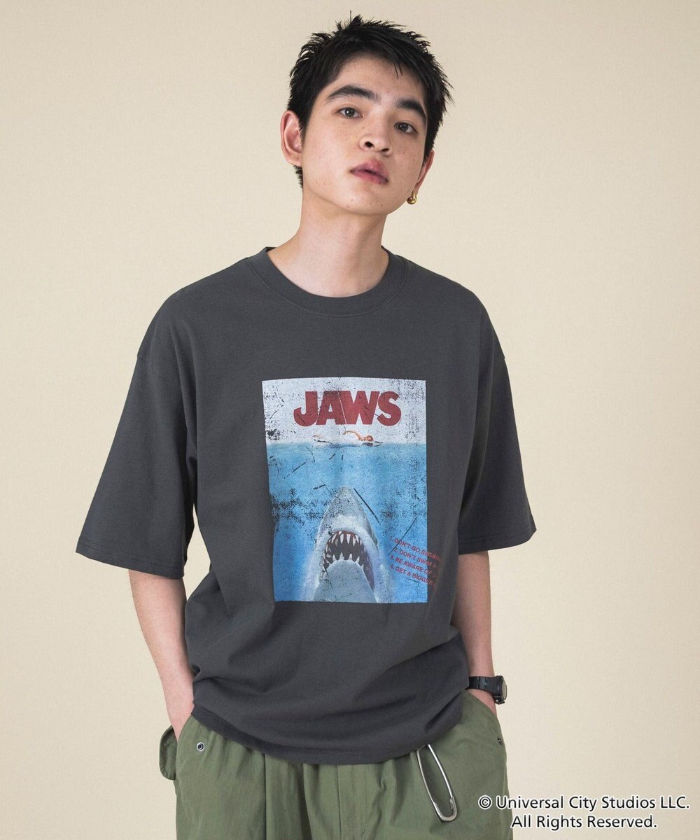 WEGO 【新柄追加/JAWS/ユニセックス着用ITEM/SMLサイズ展開】JAWSグラフィックT（S） 