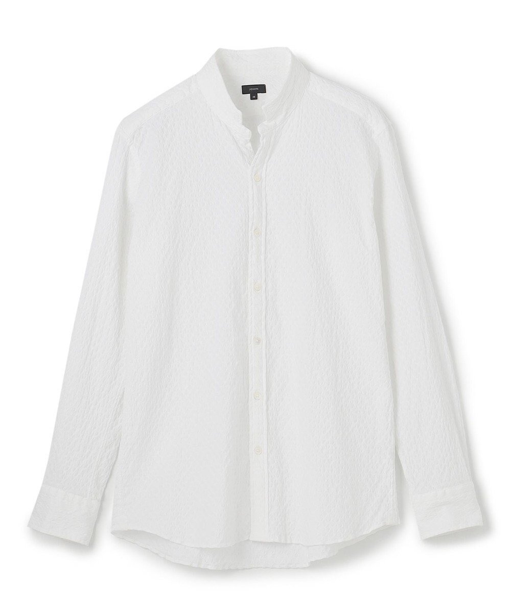 JOSEPH HOMME トライジャガードストレッチ　ウィングカラーシャツ 