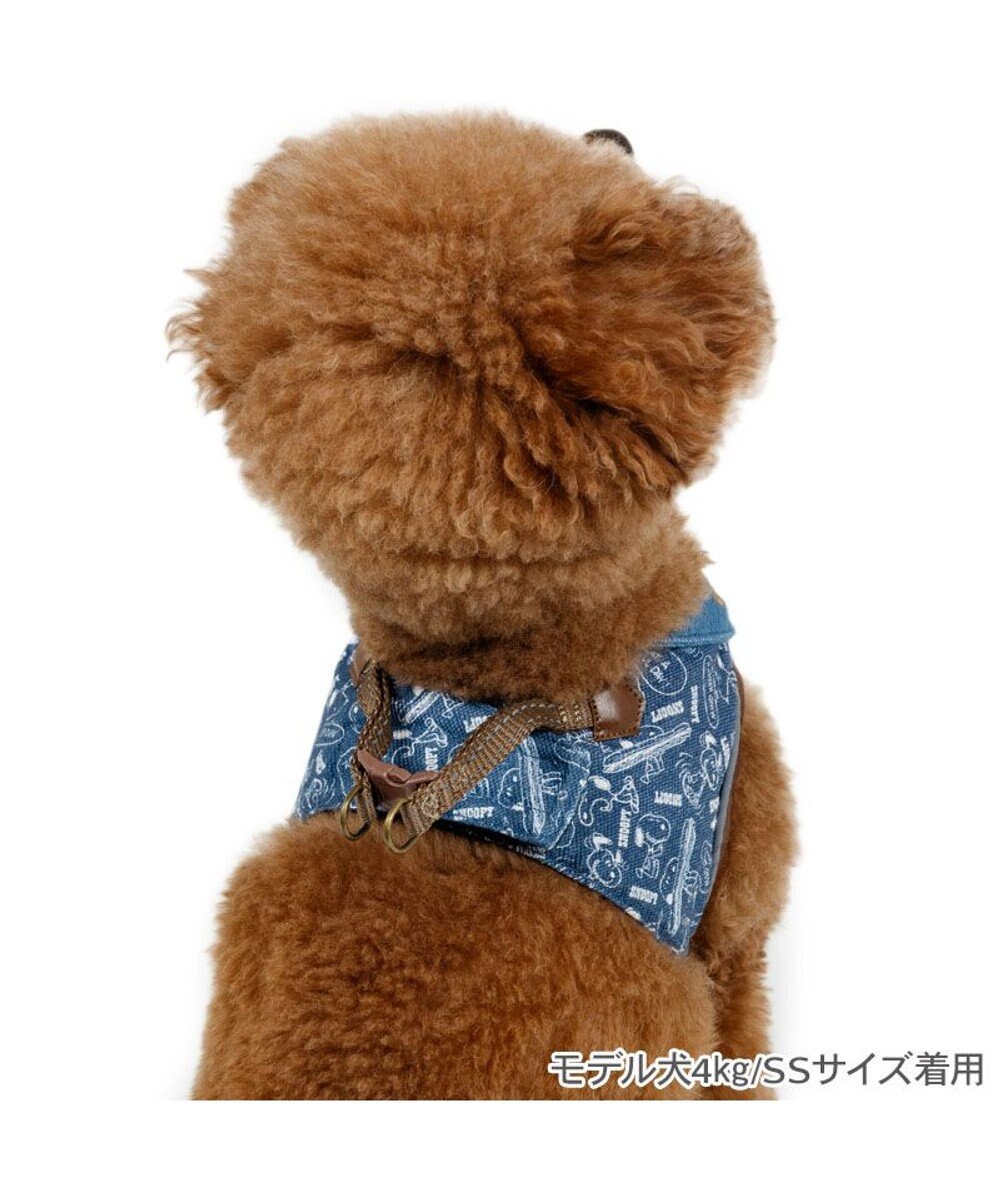 PET PARADISE スヌーピー ベストハーネス 《デニム風》 ＳＳ 小型犬 