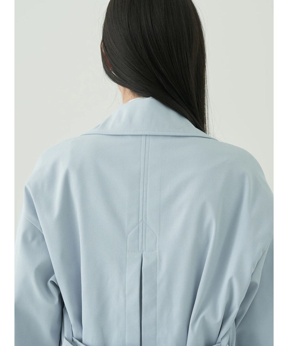 earth music&ecology 着流しロングトレンチ 