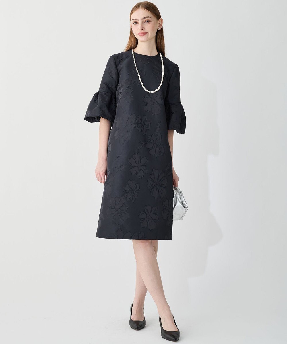 23区 L 【APPLAUDIR】マニフィークフラワージャカード ドレス 