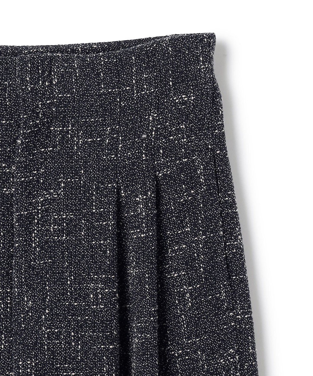 BEIGE， TRIPHANE / ハイウエストツイードタックパンツ 