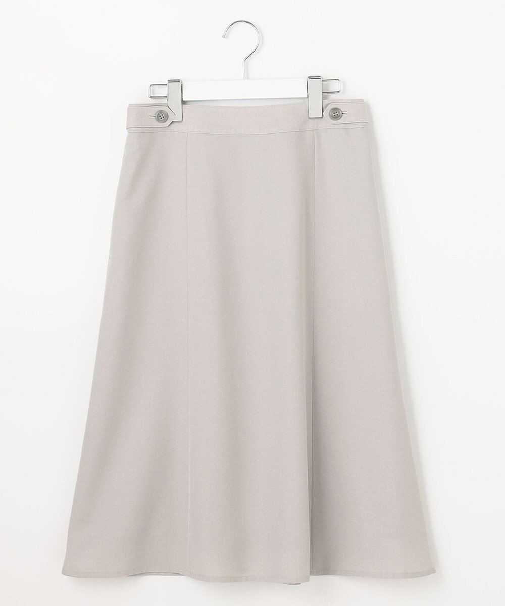 J.PRESS LADIES 【洗える・シワになりにくい】Garudaツイル フレアー スカート 