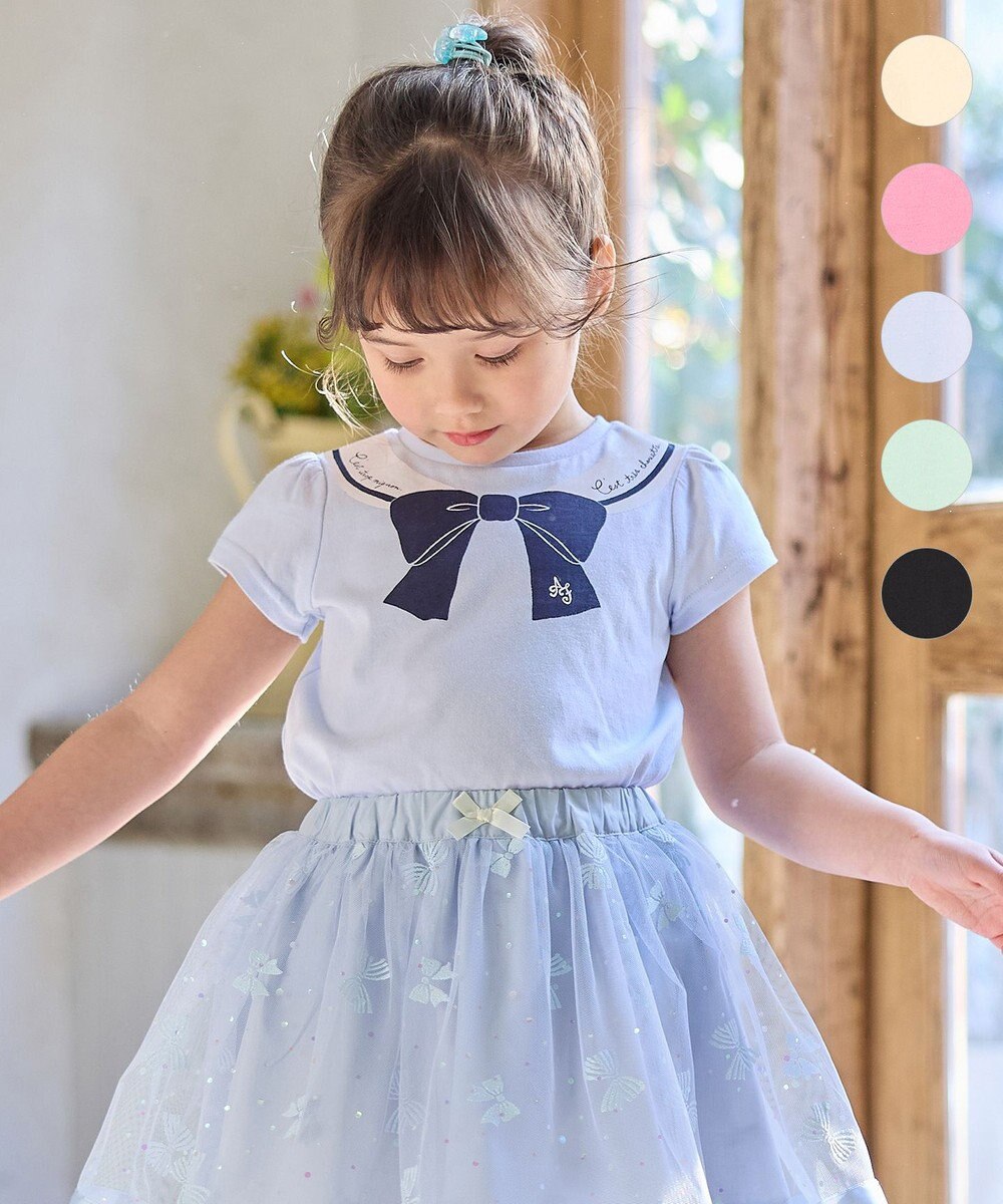 ANY KIDS 【WEB限定】7days プリント 半袖 Tシャツ 