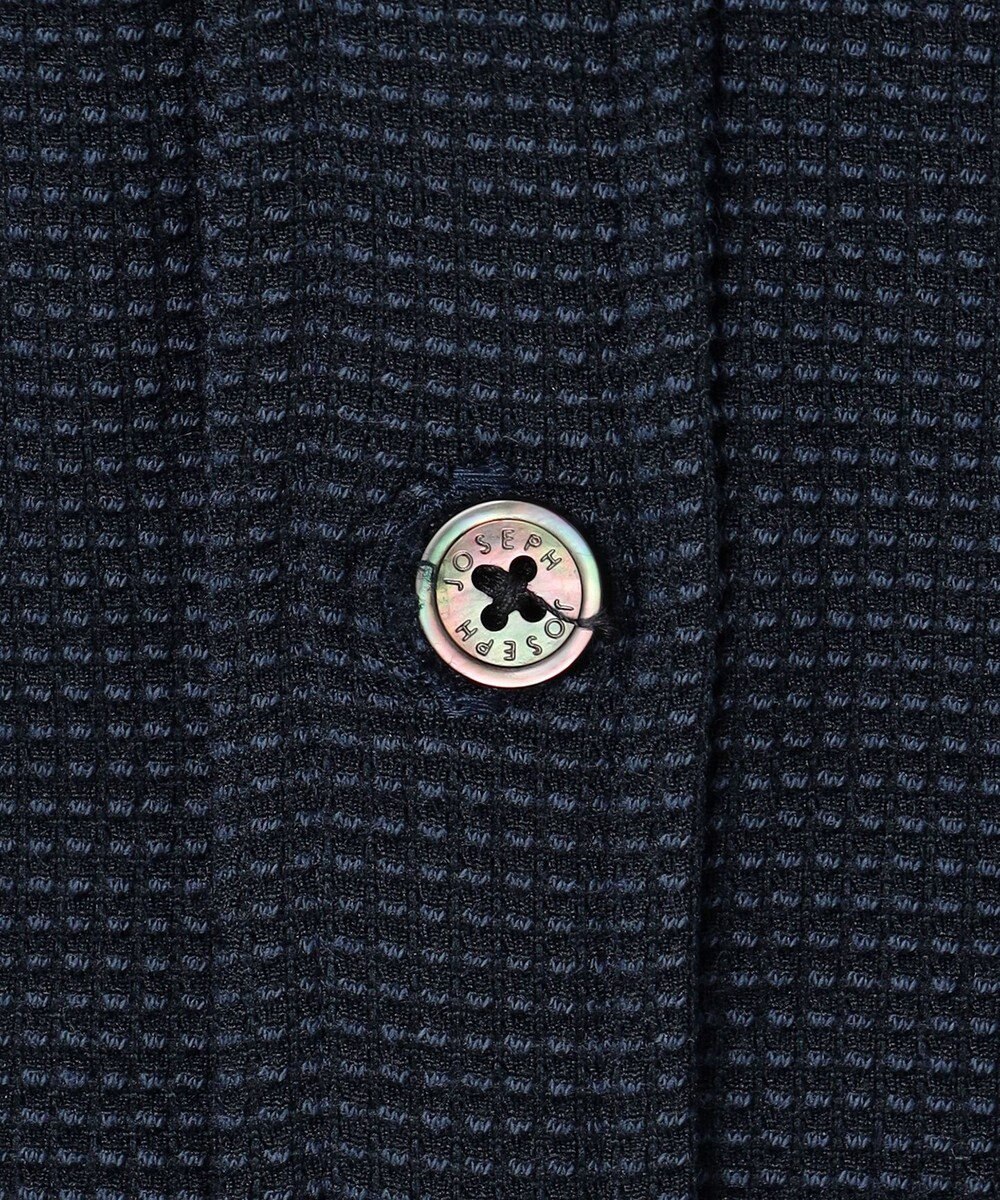 JOSEPH HOMME 【新素材】グリットタックジャージー　ウィングカラーシャツ 