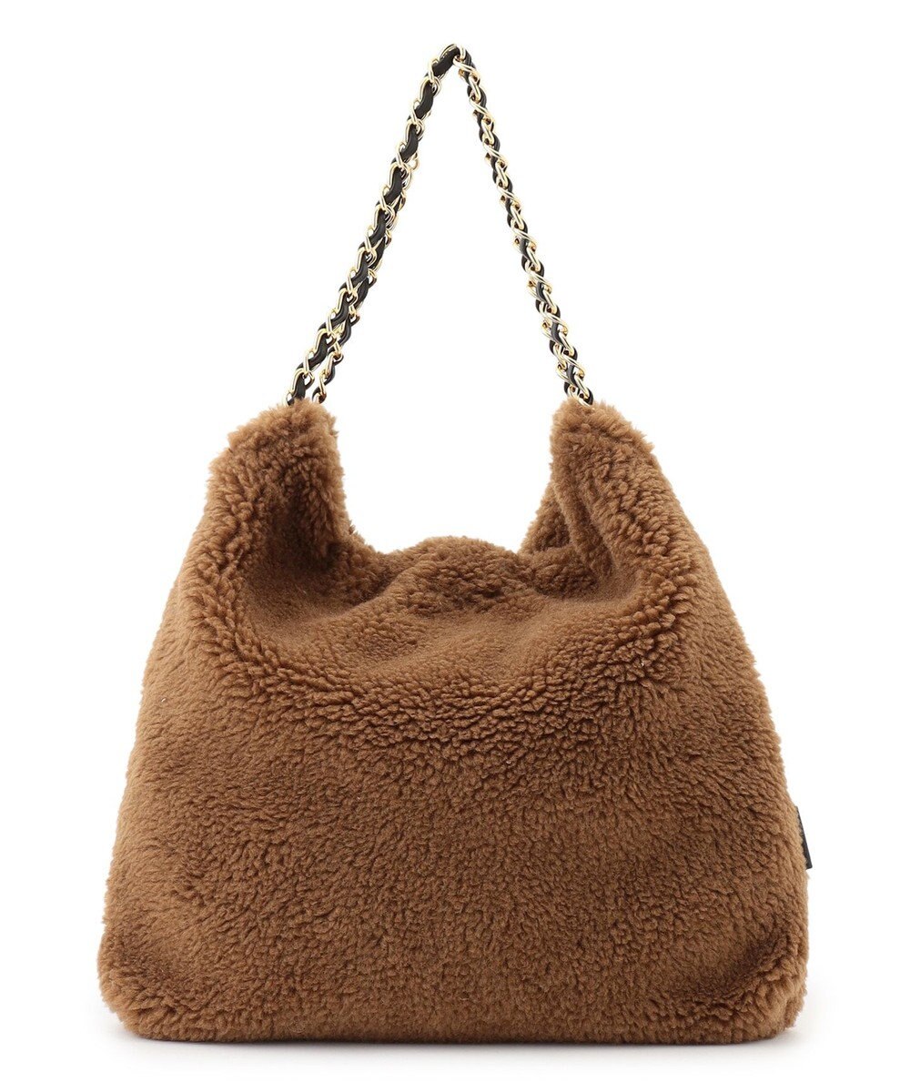 23区 VIOLAｄ’ORO エコムートン チェーンショルダー トートバッグ 