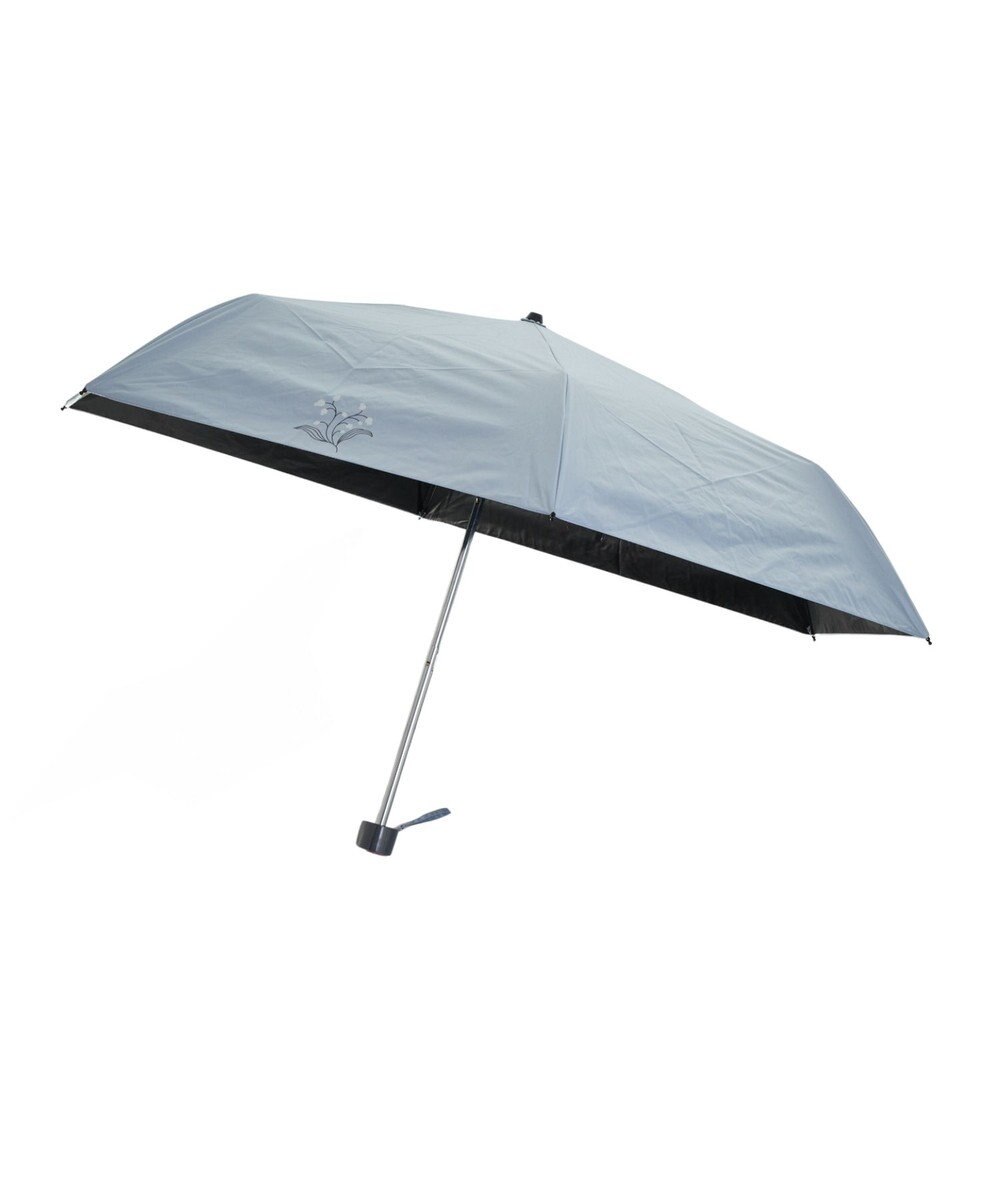 MOONBAT 晴雨兼用日傘 折りたたみ傘 すずらん／遮光 遮熱 UV 