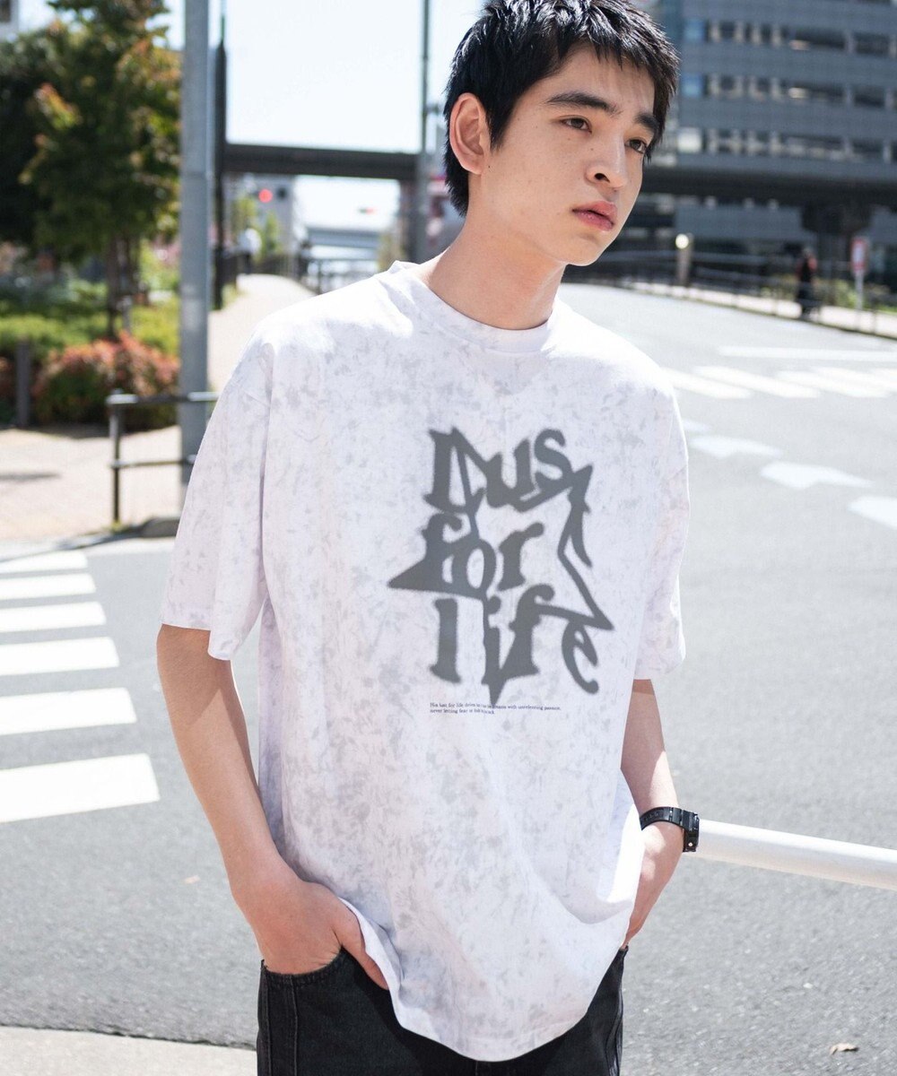 WEGO スノーパターングラフィックT（SS） 