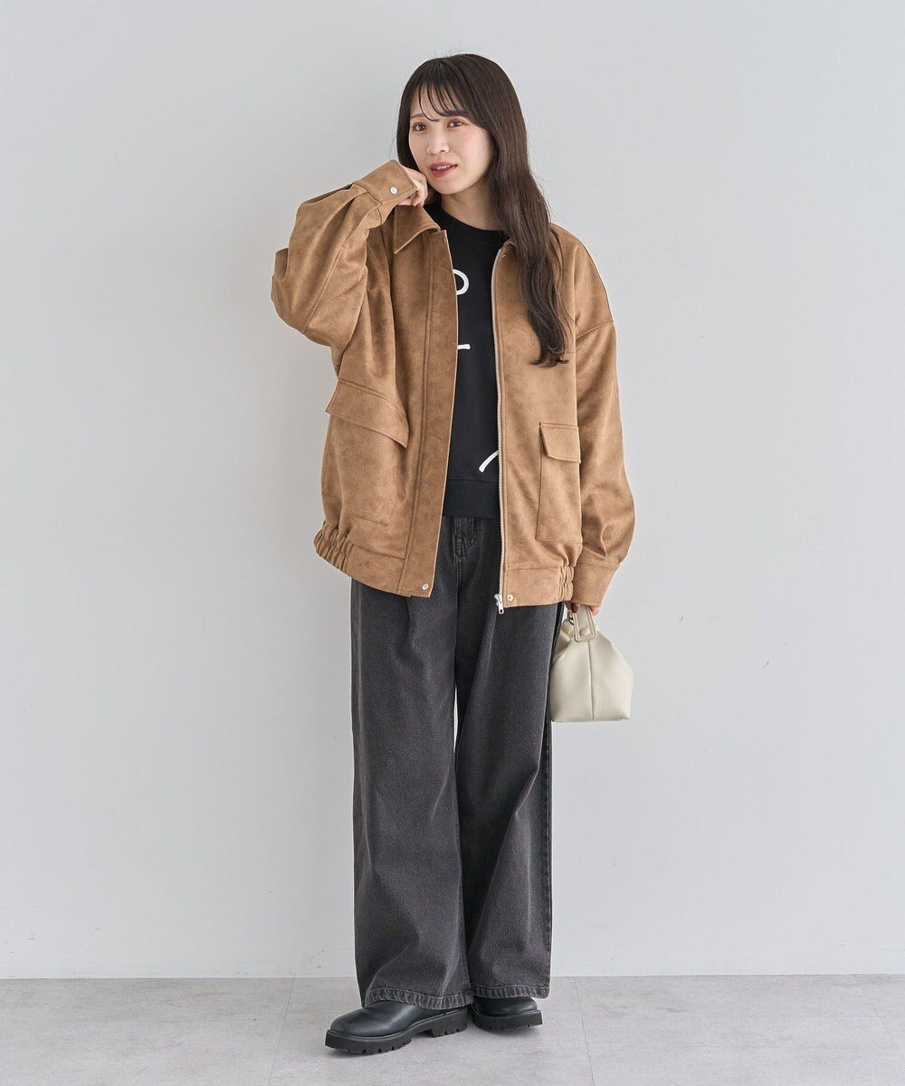 Green Parks ・ｓｗｉｎｇ　ｂｙ　リボンコード刺繍スウェット 