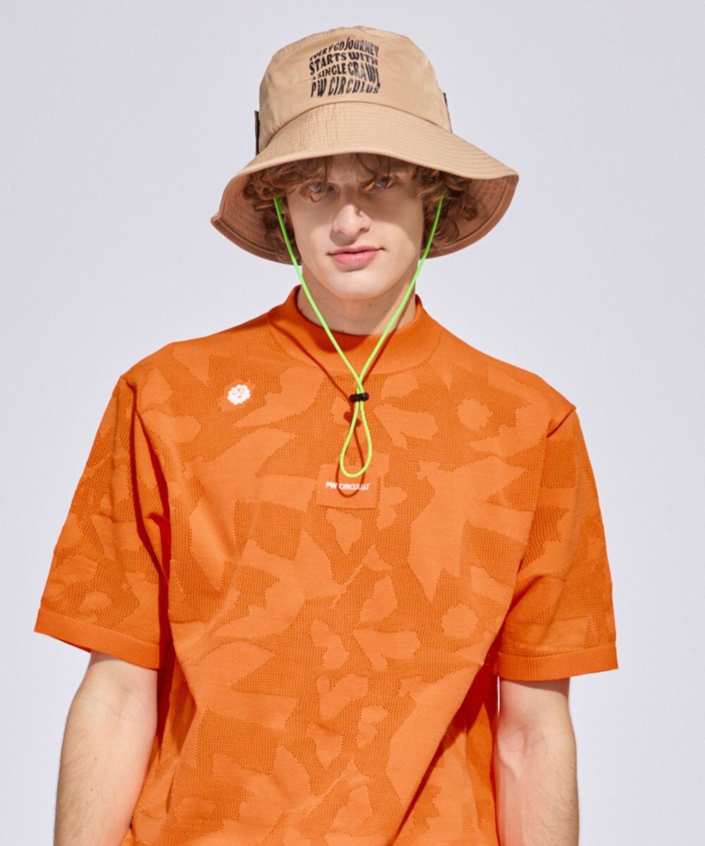 PW CIRCULUS 【手洗い洗濯可 / 小さくたためる】【UNISEX】ポケッタブルバケットハット 2026年モデル ゴルフ 