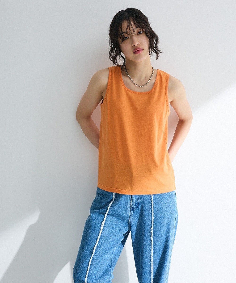 Green Parks Ｉ　ＳＥＴ２点　刺繍ブラウス＋タンクトップ 