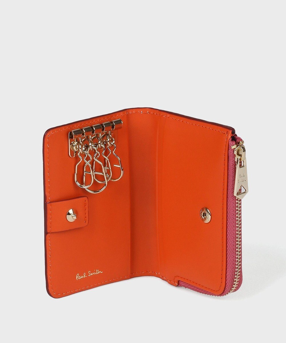 Paul Smith デイジーレザー コイン＆キーケース 