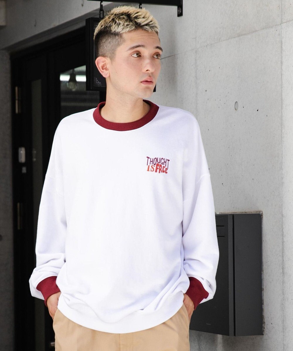 WEGO ヘビーウエイトファンシーロゴプルオーバー 