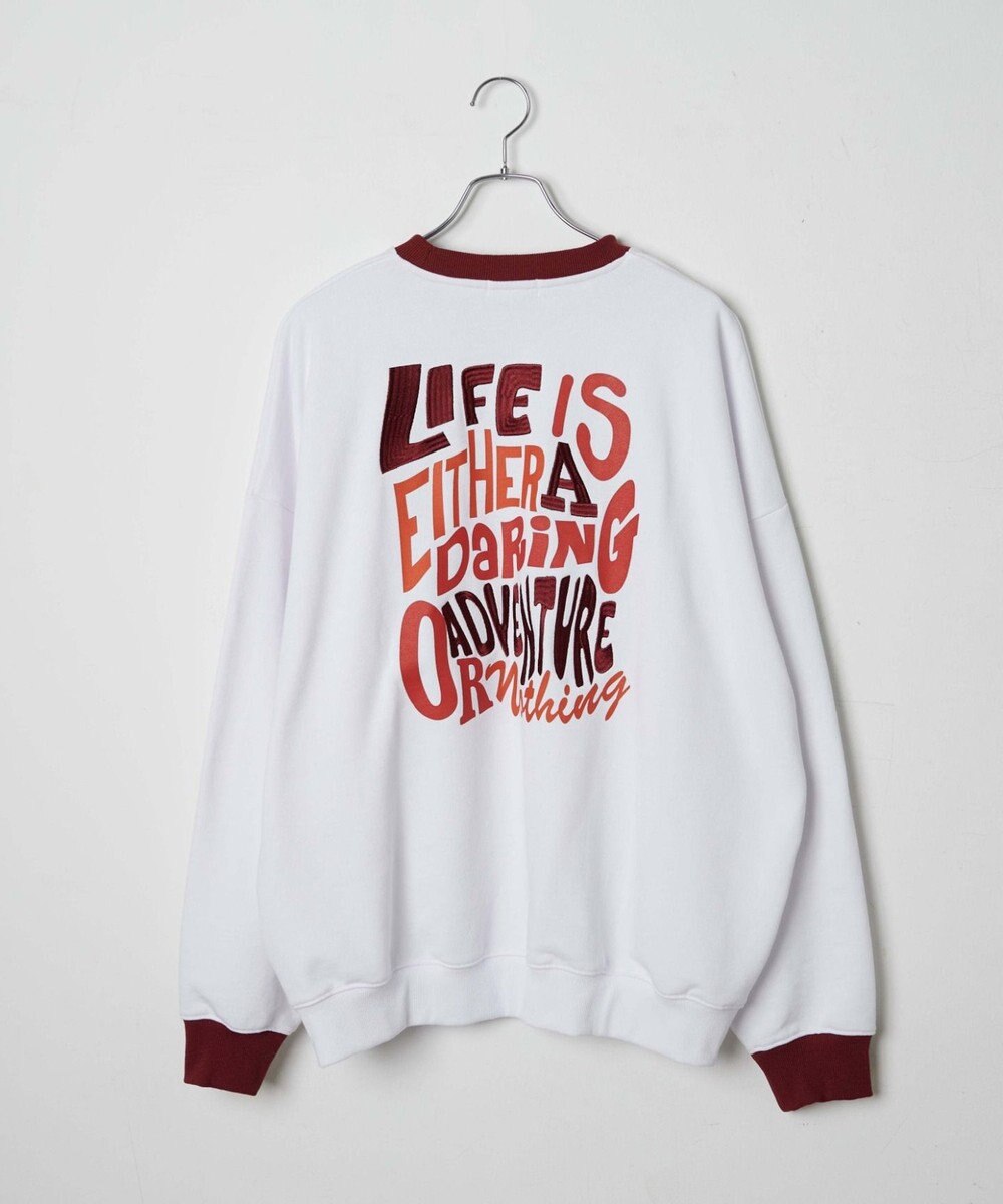 WEGO ヘビーウエイトファンシーロゴプルオーバー 