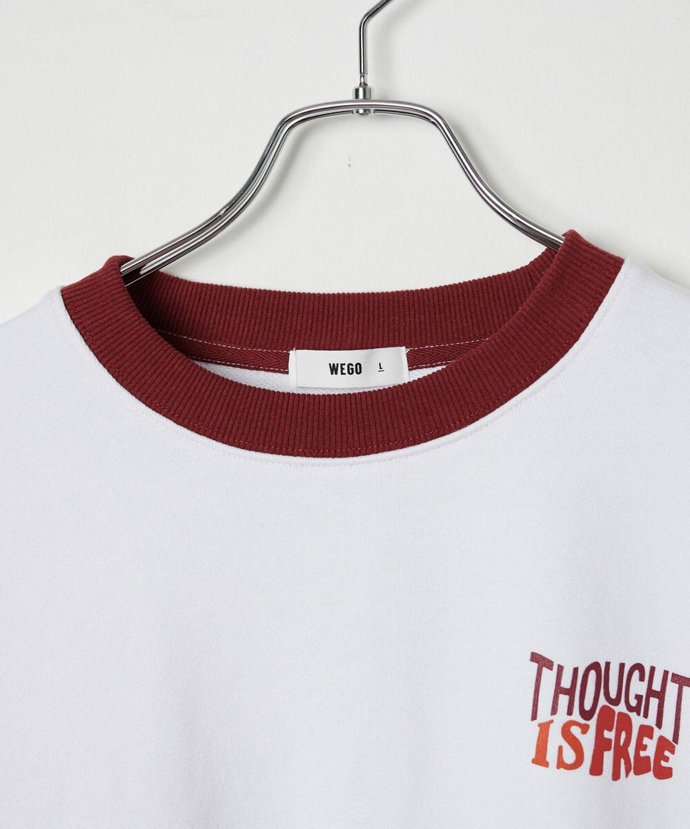 WEGO ヘビーウエイトファンシーロゴプルオーバー 