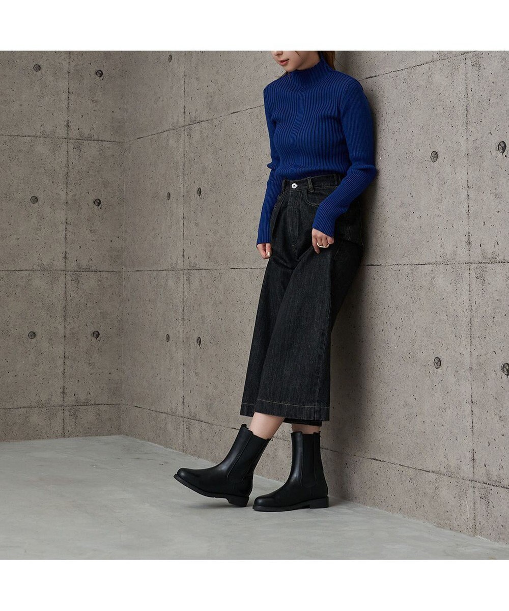 MODE ET JACOMO 【レイン対応】サイドゴアショートブーツ 