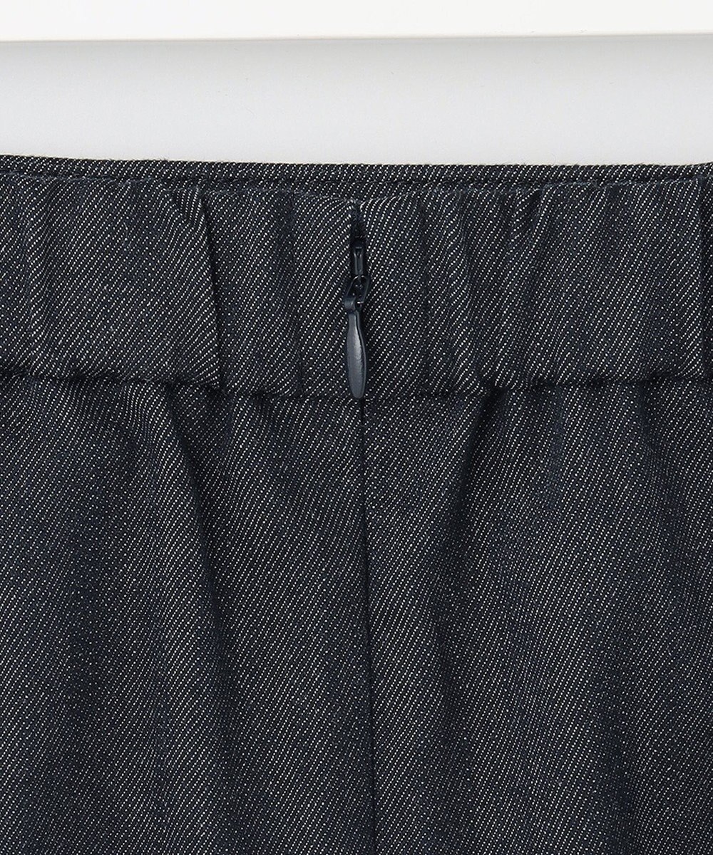 J.PRESS LADIES L 【洗える】 セルロースシャンブレー タイト ナロー スカート 