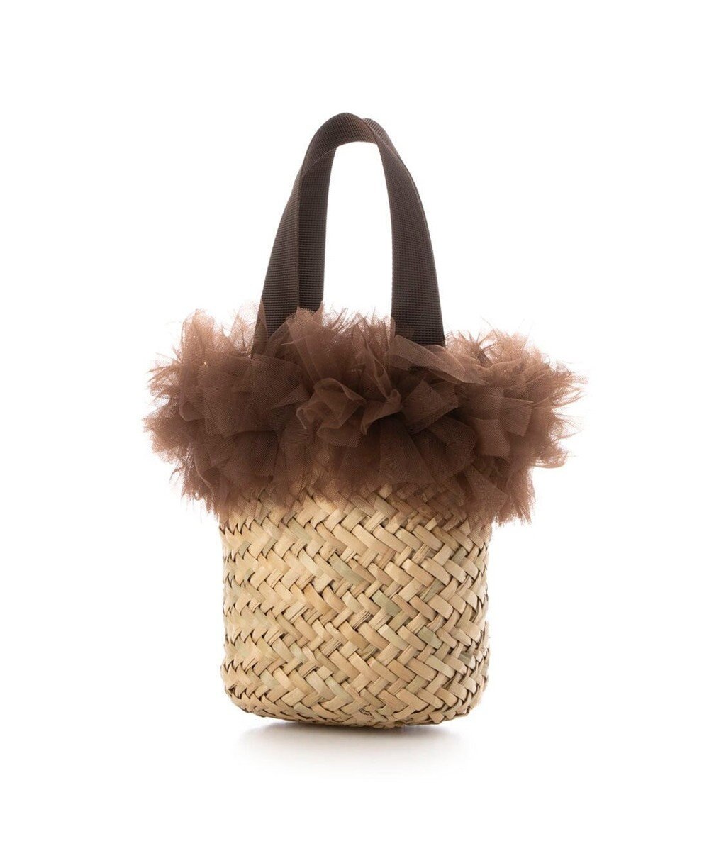 UNBILLION カカトゥ kakatoo / チュールフリンジミニ2wayカゴバッグ 