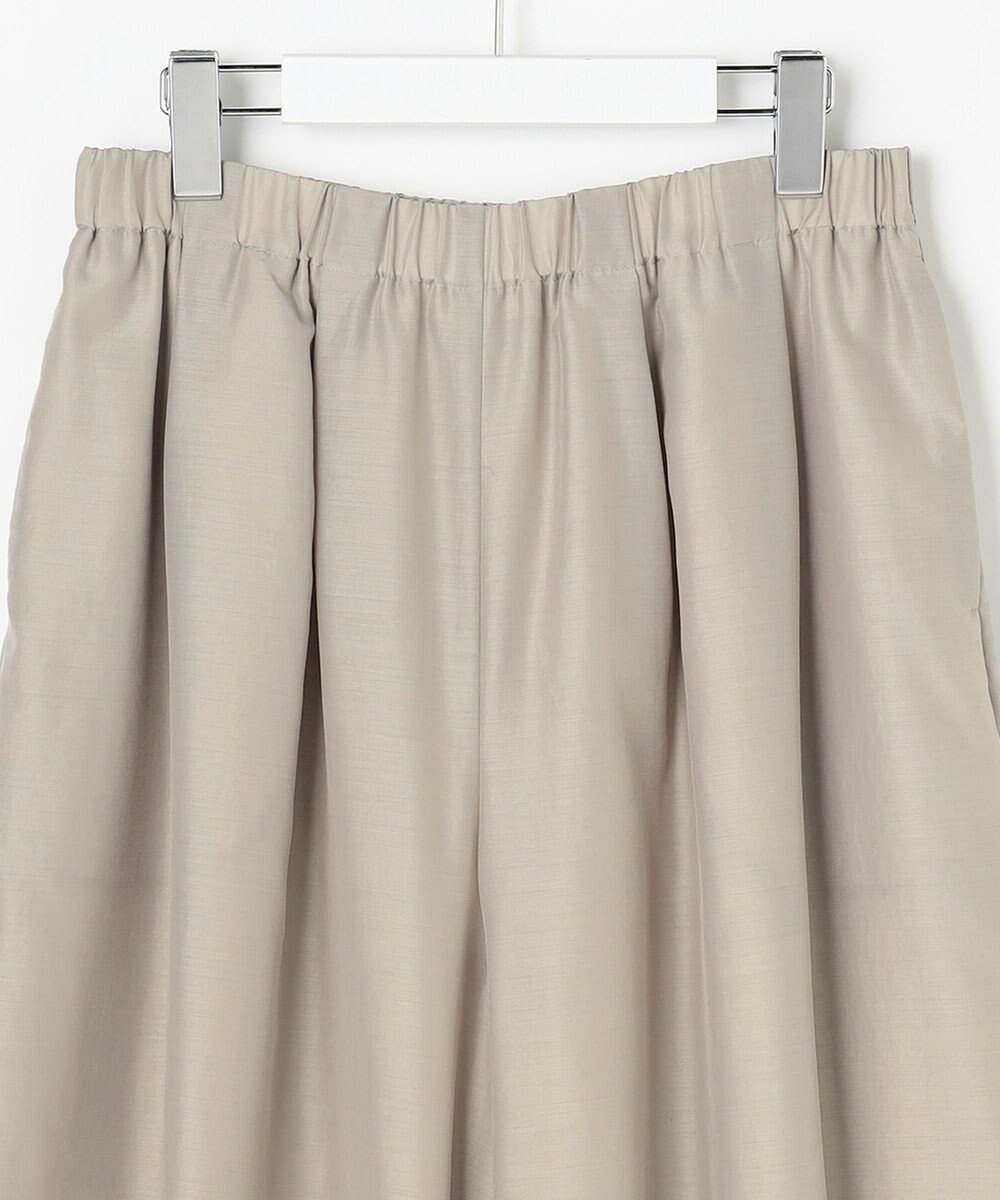 J.PRESS LADIES L エアリースパンボイル ガウチョ パンツ 