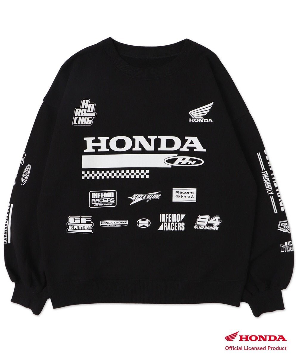 WEGO 別注Hondaプルオーバービッグスウェット 