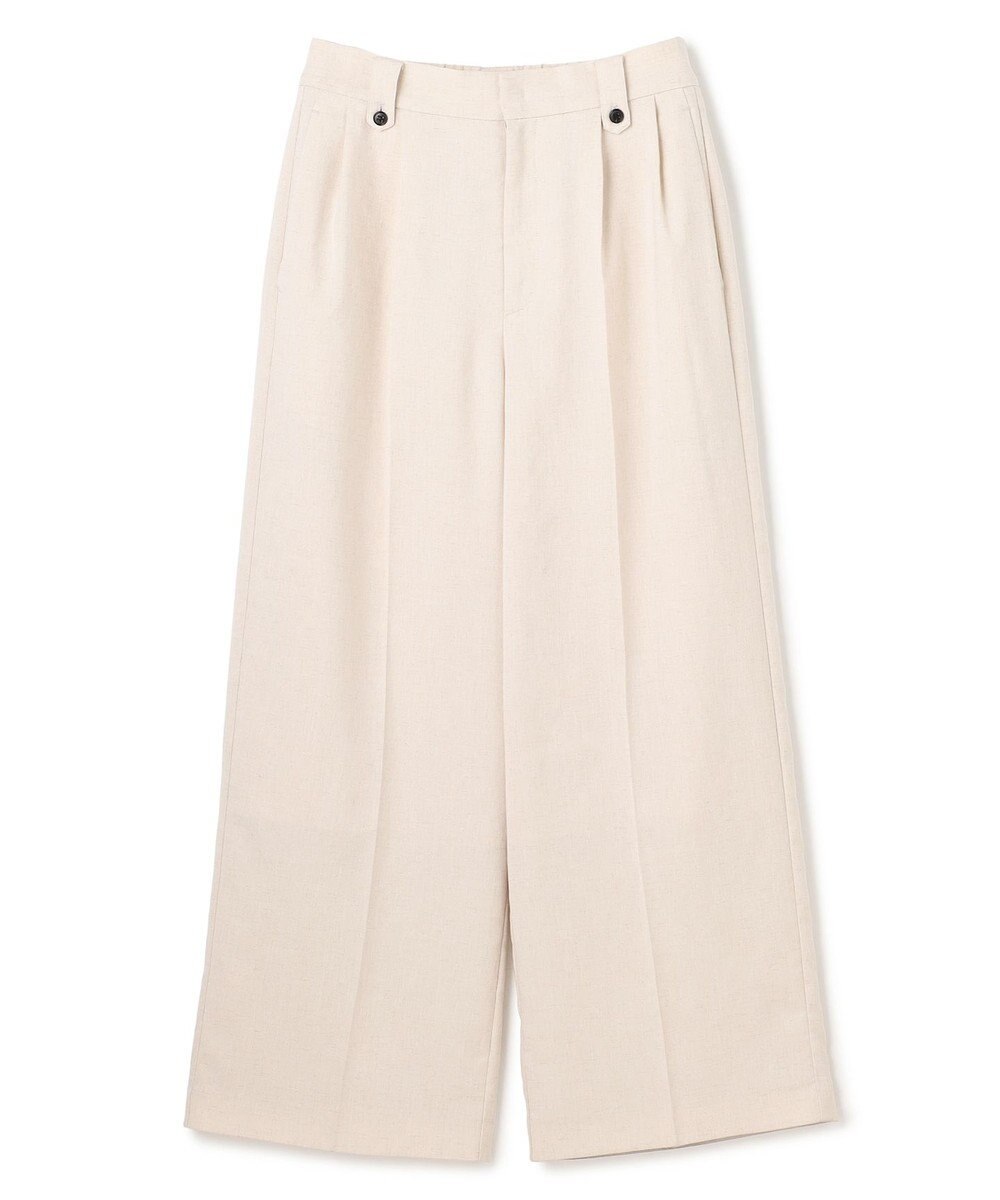 UNFILO 【セットアップ着用可】TENNEN TOUCH タックワイドパンツ 