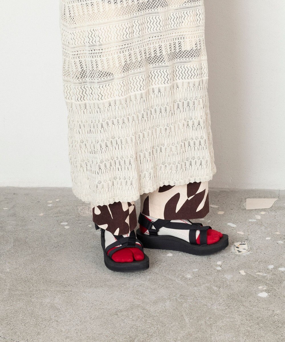 TRICOTE レース柄タビソックス 