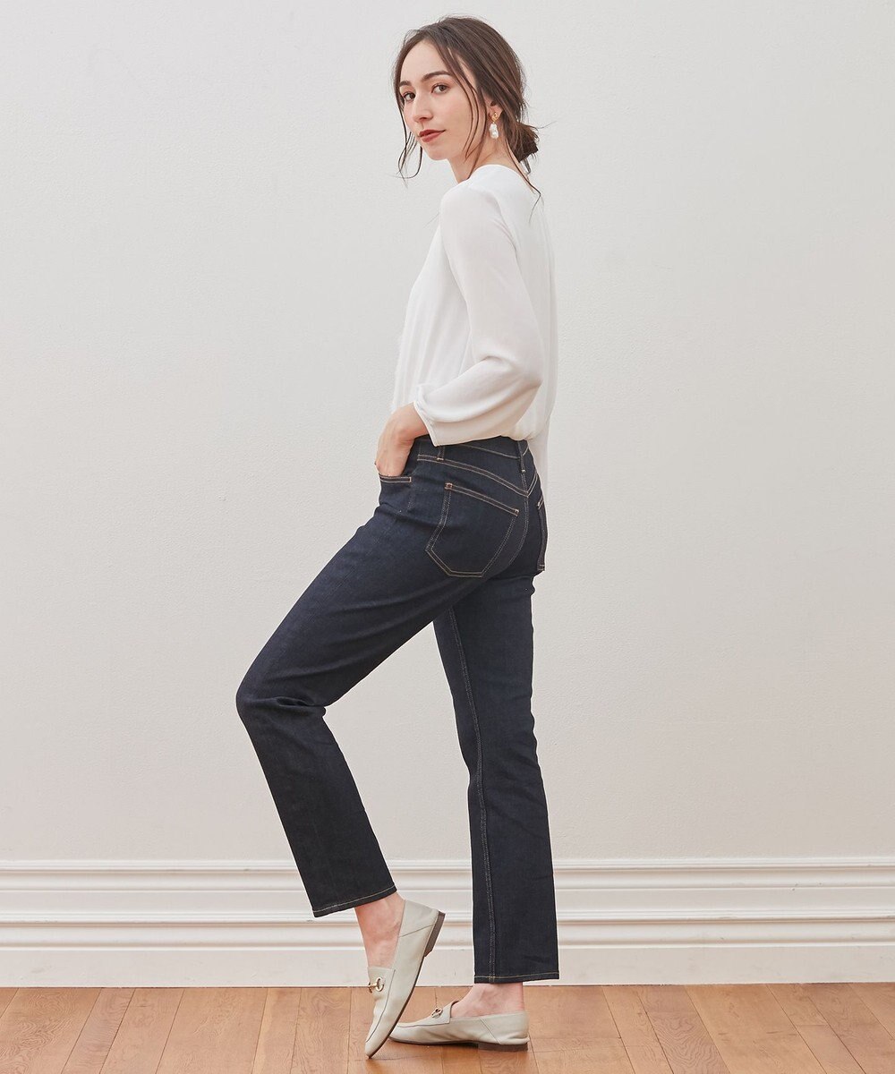 自由区 【WE WANT】365DENIM ストレートスリムデニム パンツ 