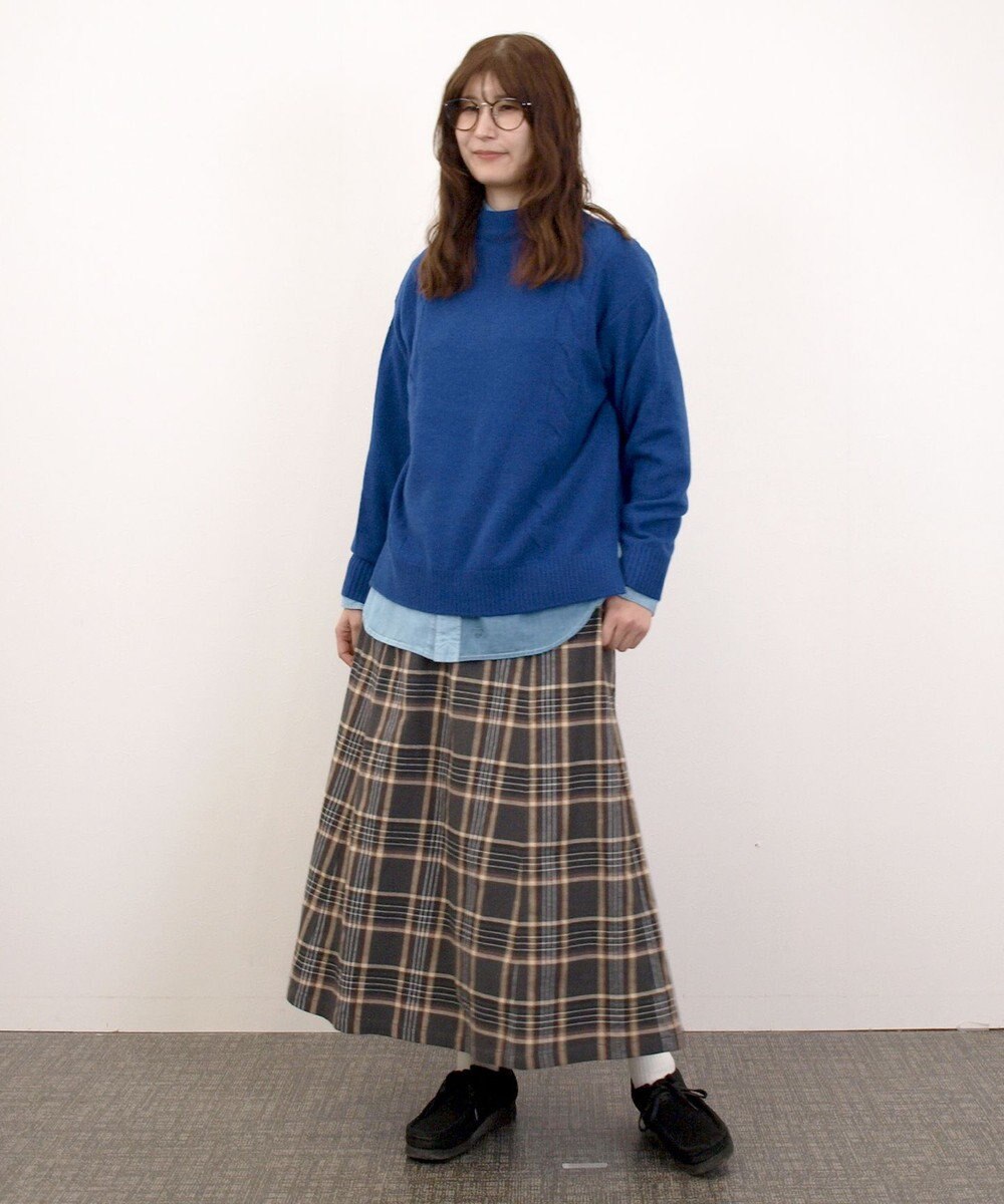 J.PRESS YORK STREET 【WOMEN】ケーブルポイント ボトルネック ニット 