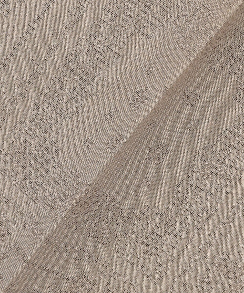 ICB L 【日本製・洗える】ペイズリーレノクロス ワイドストレートパンツ 