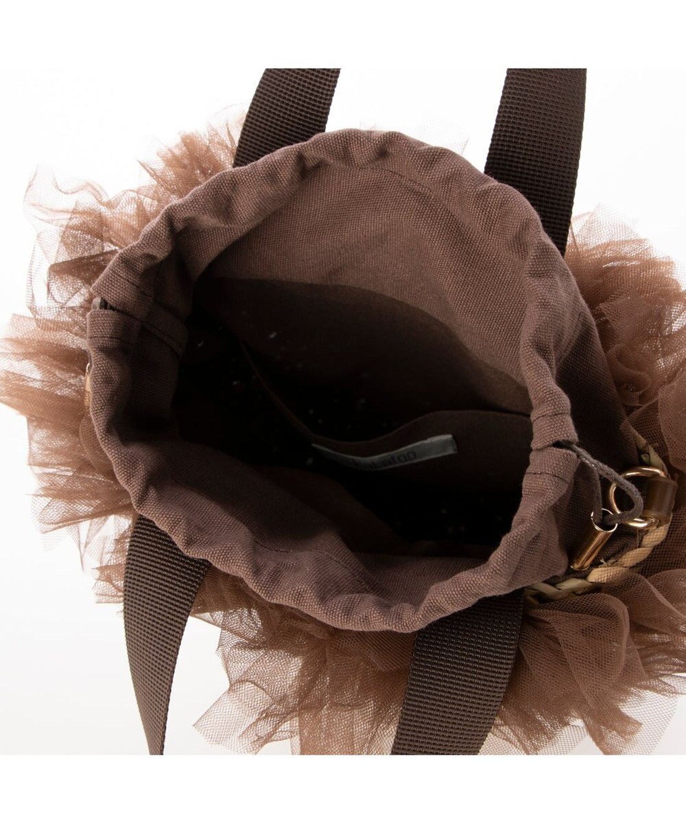 UNBILLION カカトゥ kakatoo / チュールフリンジミニ2wayカゴバッグ 