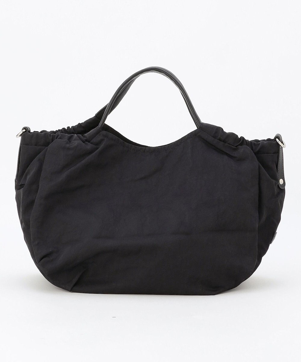 LA BAGAGERIE 【MONICA】サイドギャザー2WAYトートバッグ Mサイズ 