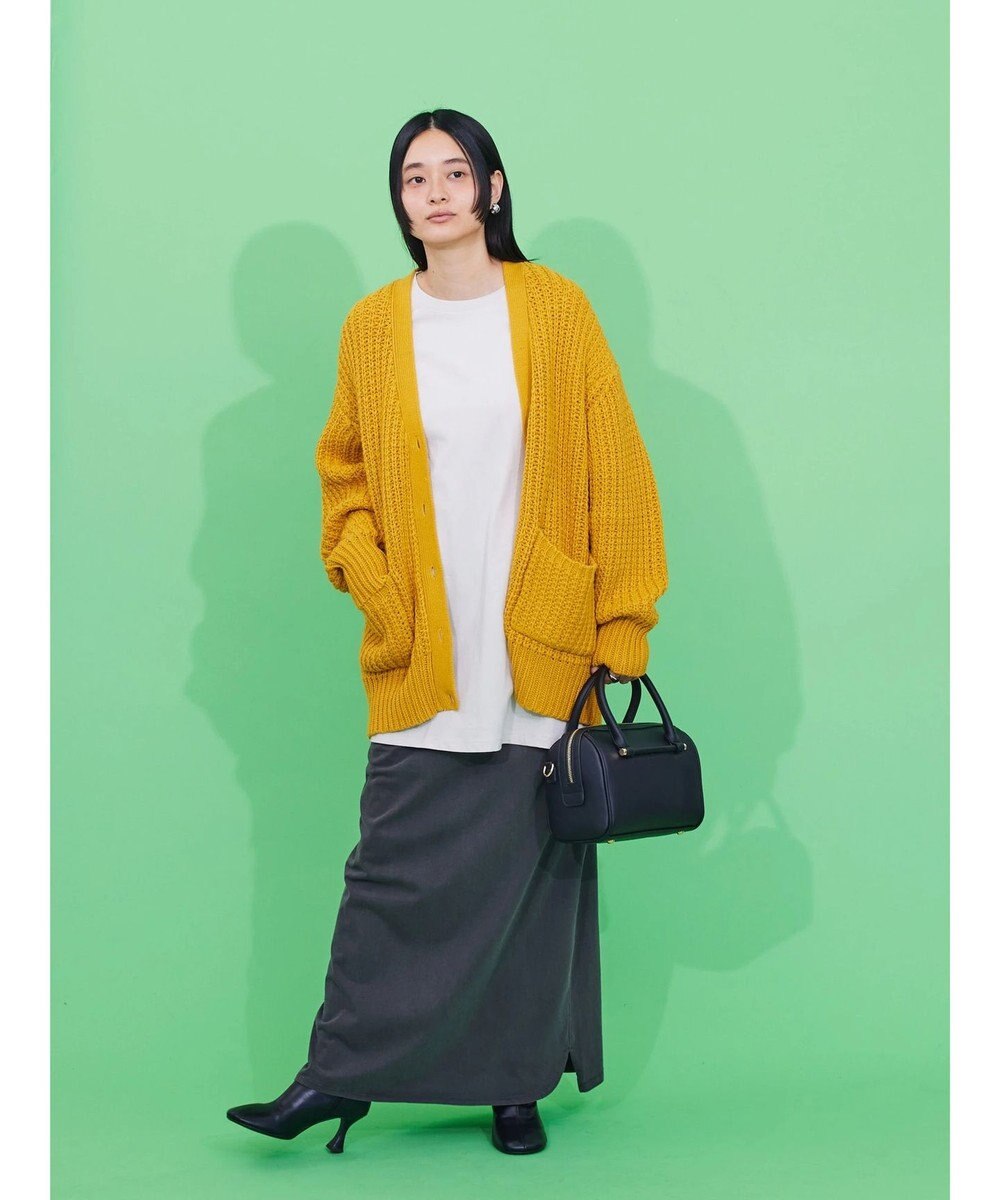 AMERICAN HOLIC ピグメント加工タイトカットスカート 