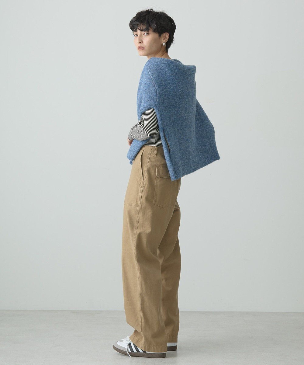 AMERICAN HOLIC バイパチクルーネックリブニットプルオーバー 