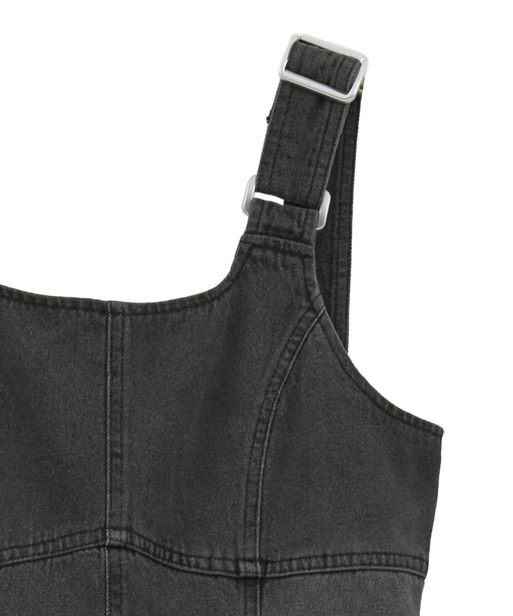 Green Parks ・ＳＵＧＡＲ　ＳＰＯＯＮ　デニムコルセットオールインワン 