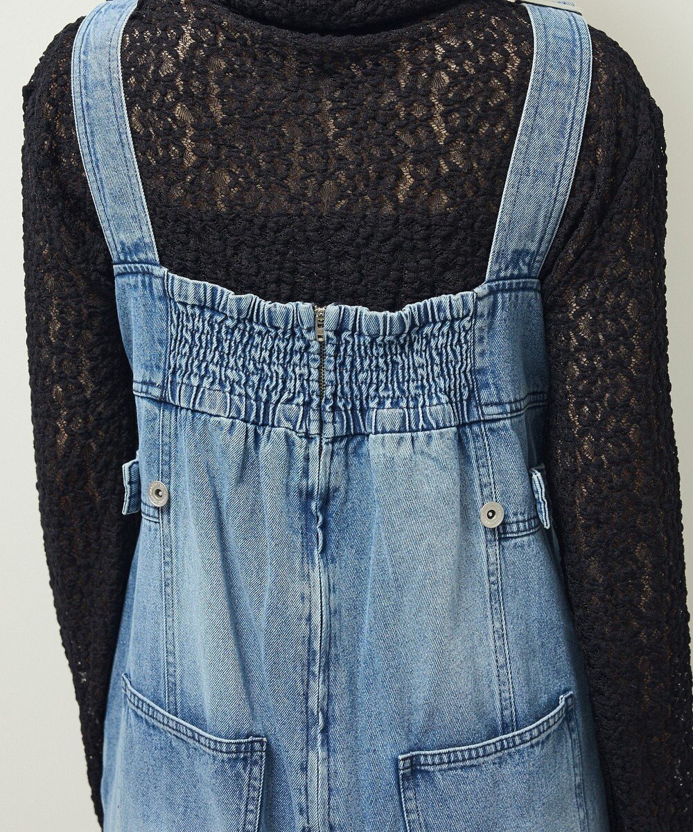 Green Parks ・ＳＵＧＡＲ　ＳＰＯＯＮ　デニムコルセットオールインワン 