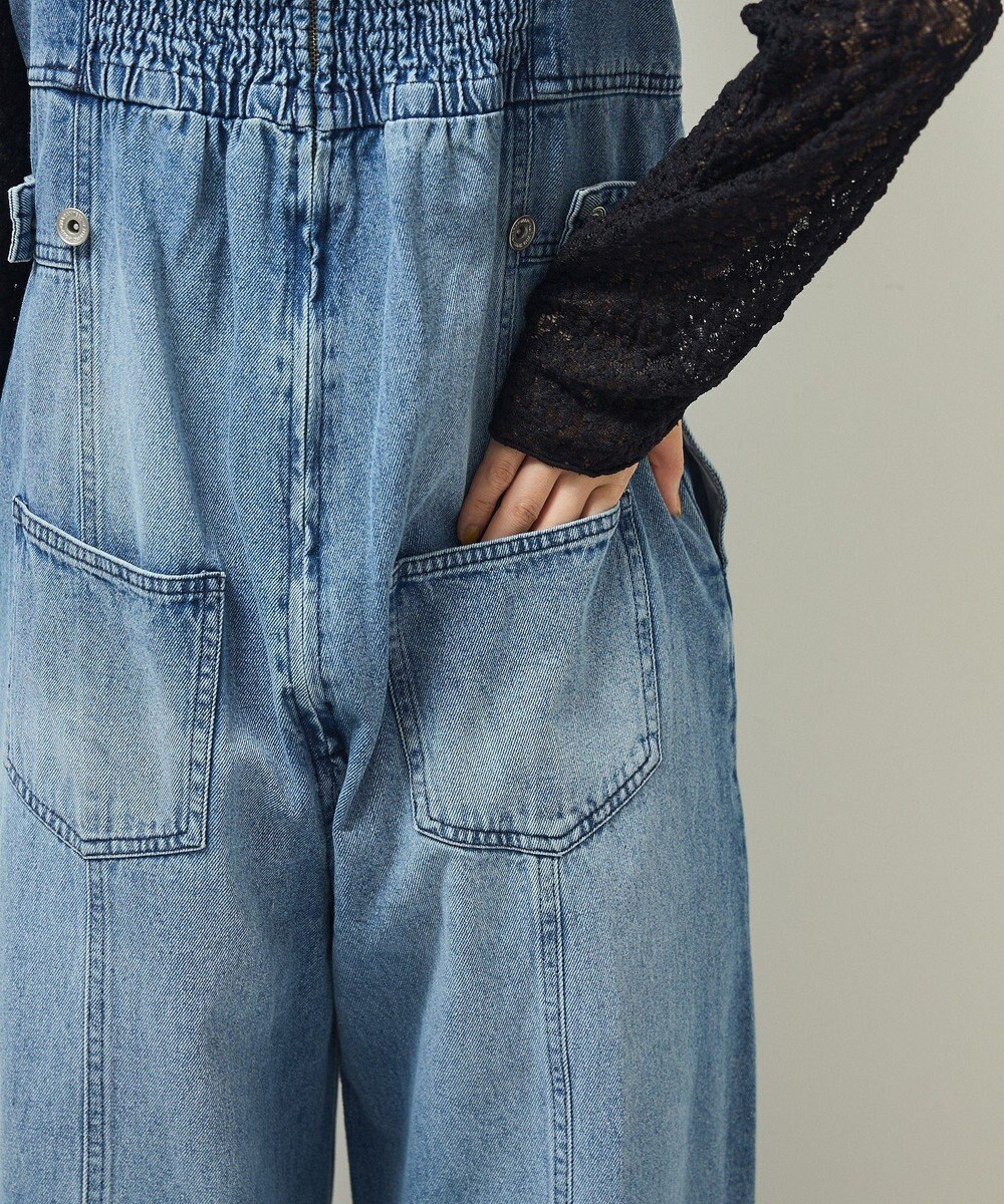 Green Parks ・ＳＵＧＡＲ　ＳＰＯＯＮ　デニムコルセットオールインワン 