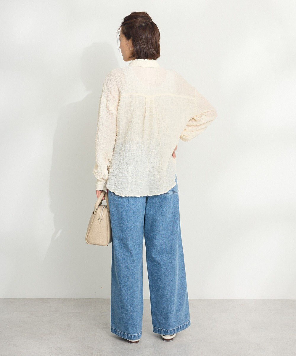 CRAFT STANDARD BOUTIQUE ポコポコワッシャーシャツ 