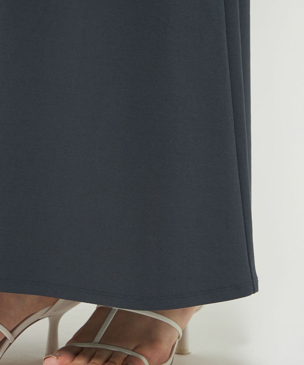 uncrave ダブルフェイスジャージー フレアスカート 