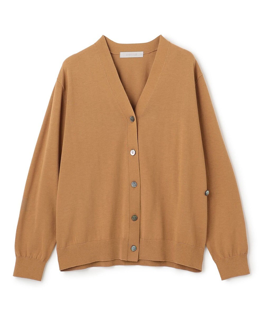 UNFILO L UVモイスト 2WAYカーディガン 