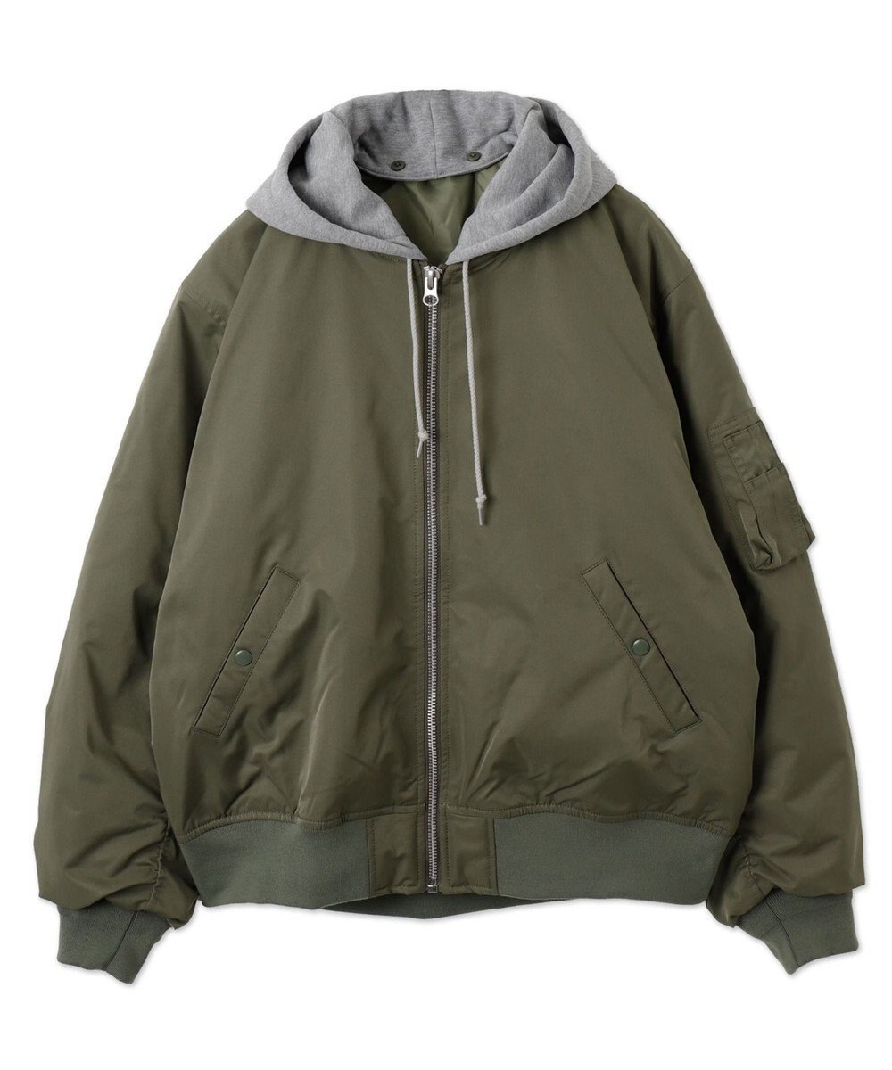 WEGO 【ユニセックス着用ITEM】パテッドフードMA－1 