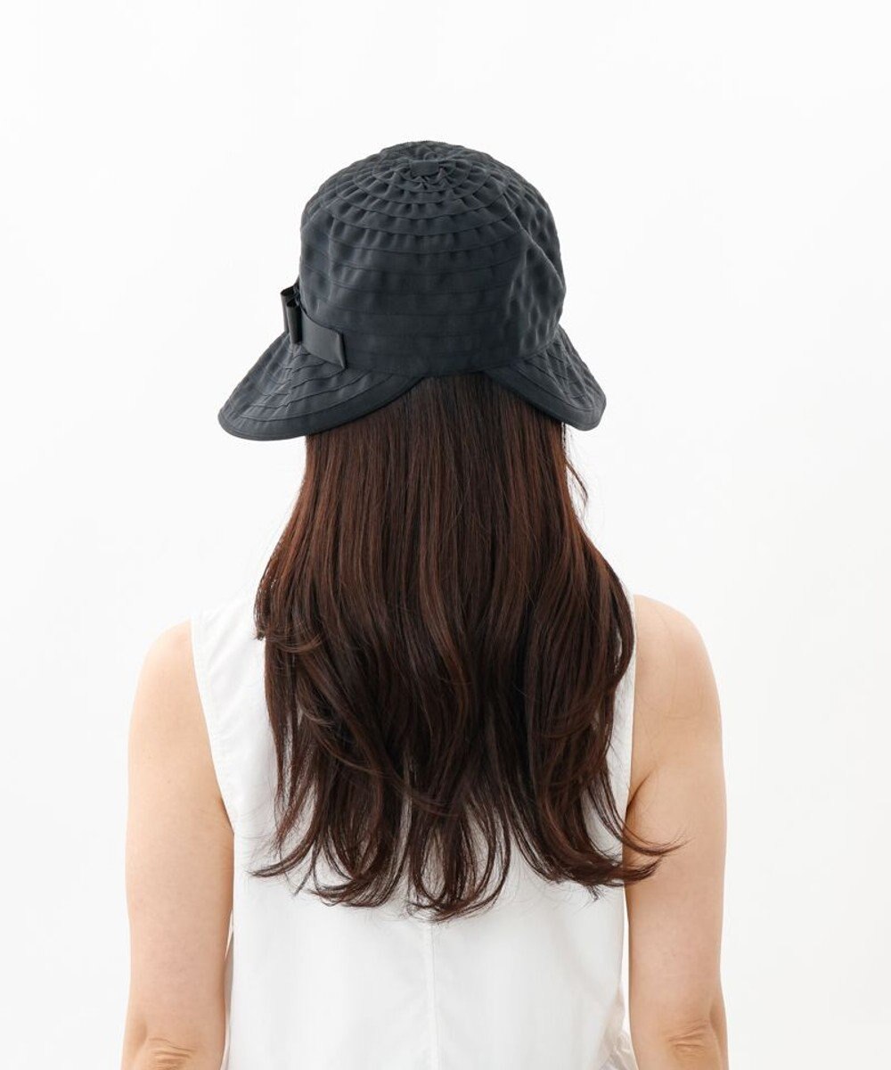 AURORA 【 LANVIN en Bleu （ランバン オン ブルー）】グログランブレードジョッキーキャップ 