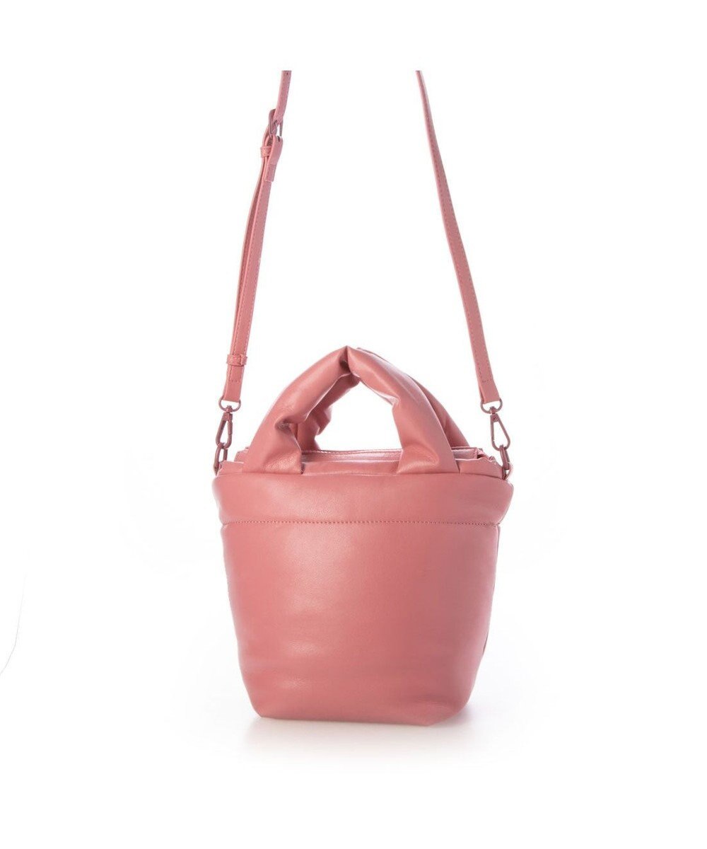 UNBILLION カシュカシュ cachecache / ポーチ付きパファーミニトートバッグ 