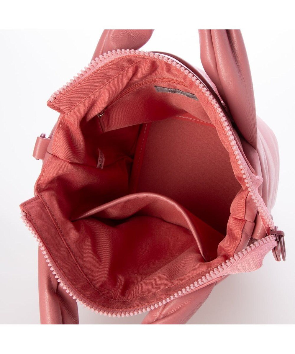 UNBILLION カシュカシュ cachecache / ポーチ付きパファーミニトートバッグ 