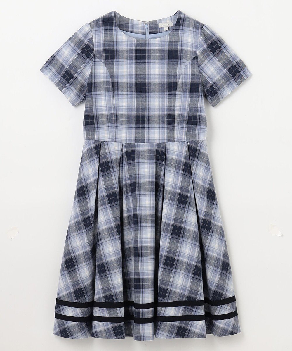 ANY KIDS ジャケット付き チェック ワンピース 