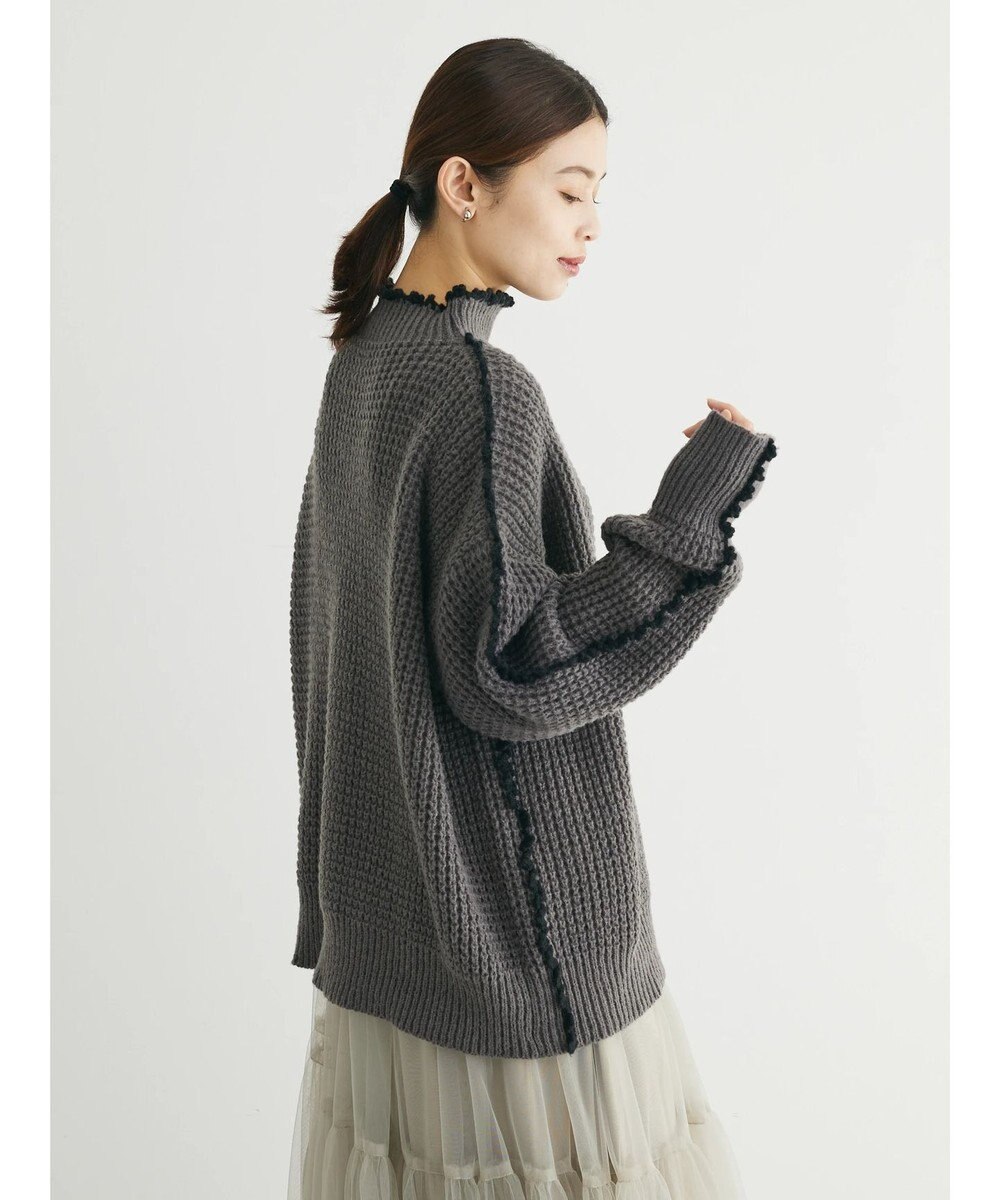 Green Parks ・Ｐｅｔｉｔ　Ｆｌｅｕｒ　ハイショクパイピングニット 