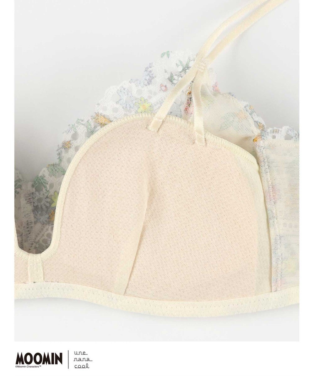 une nana cool 【MOOMIN × une nana cool 】 特別な日以外の364日つけたくなるブラ 364 レース 