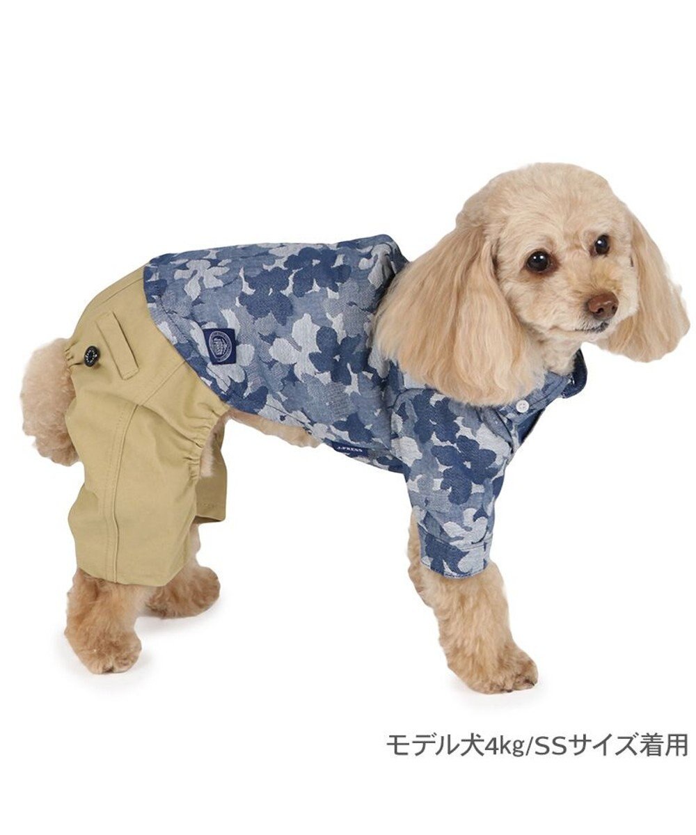 PET PARADISE J.PRESS ジャガード パンツつなぎ 小型犬 