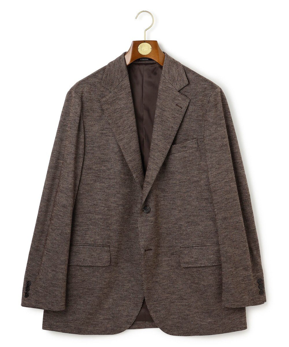 J.PRESS MEN 【KING SIZE】【セットアップ対応 / ストレッチ】SOFAニット ハイグレードジャージー ジャケット 