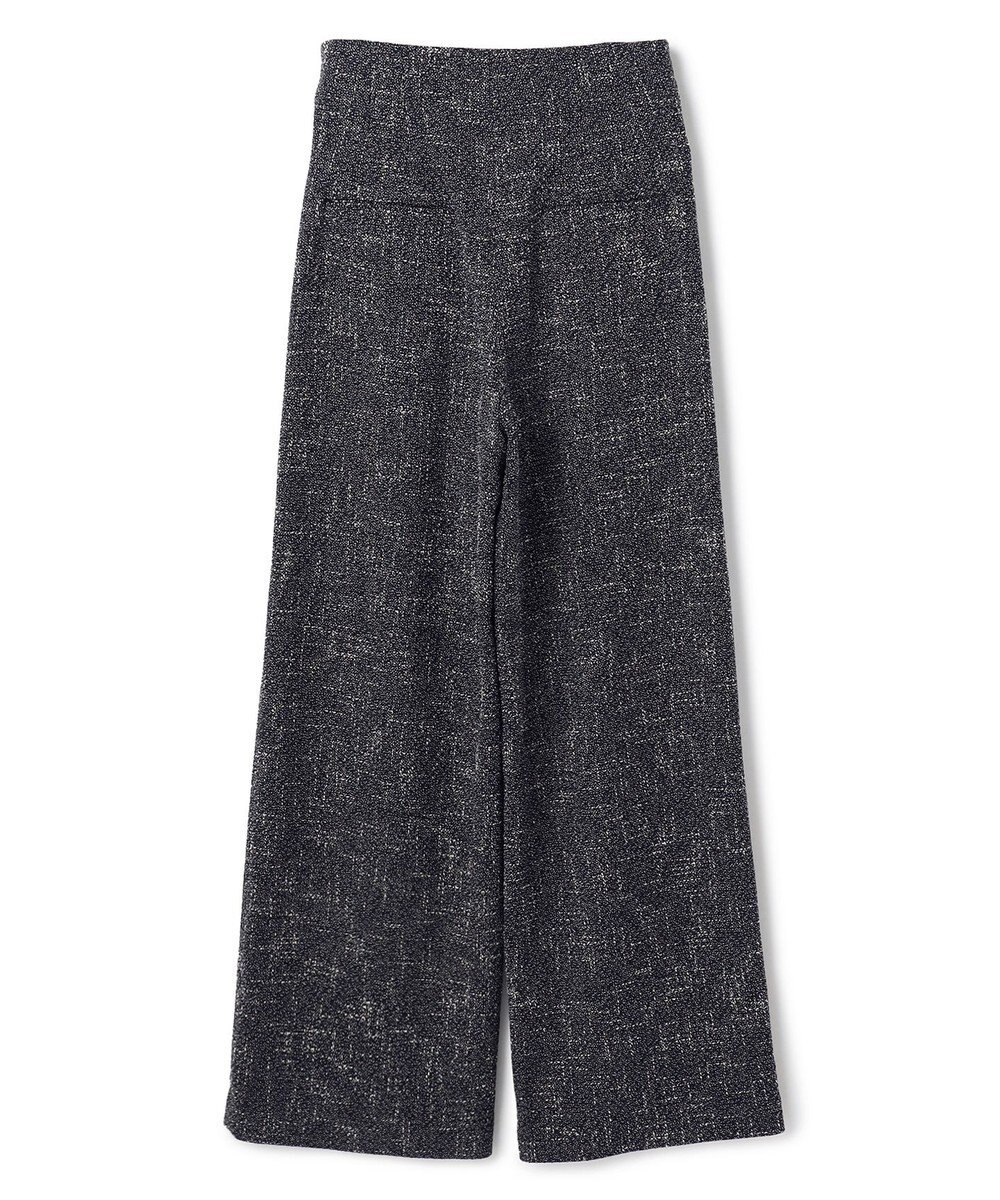 BEIGE， TRIPHANE / ハイウエストツイードタックパンツ 