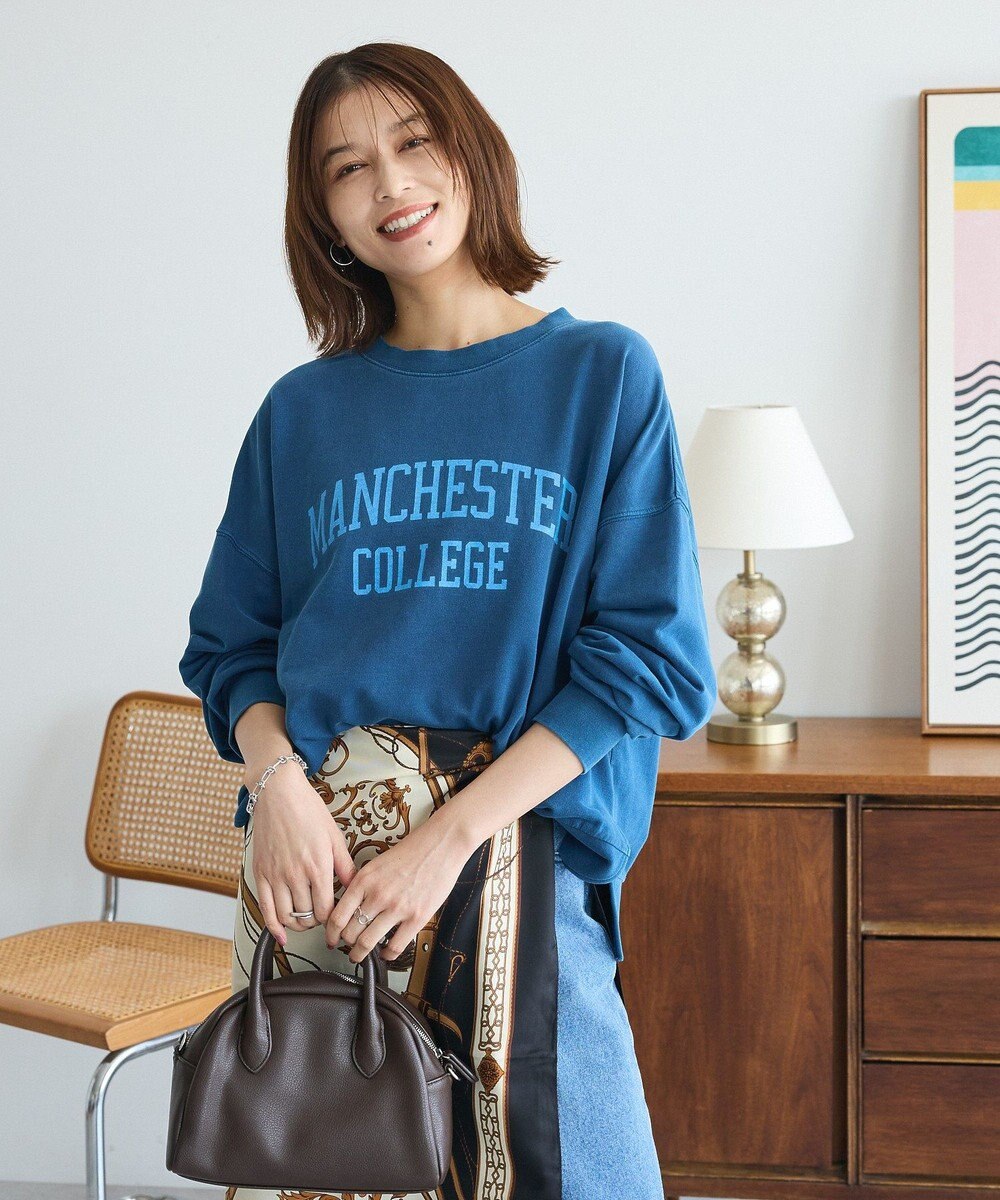 Green Parks アソートカレッジロゴ裏毛プルオーバー 